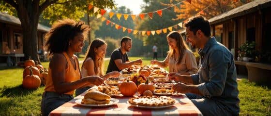 How to Plan a Memorable Thanksgiving Celebration Outdoors 