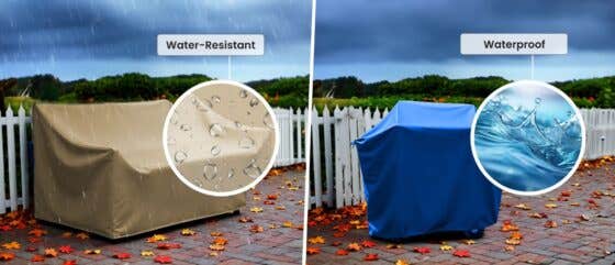 Waterproof Vs. Water-Resistant Covers: Understanding the Difference 